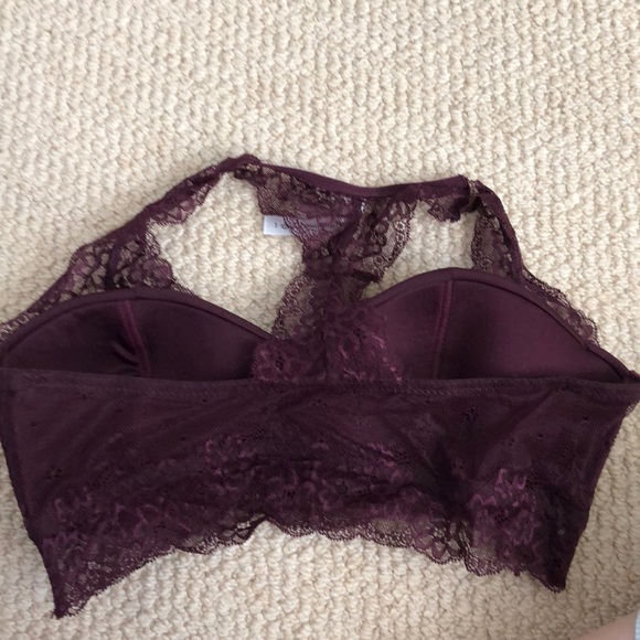 Purple Lace Bralette - Picture 2 of 2